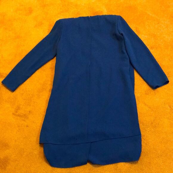 NWOT. Ursula Vibrant Blue Dress. 12 - Picture 3 of 4